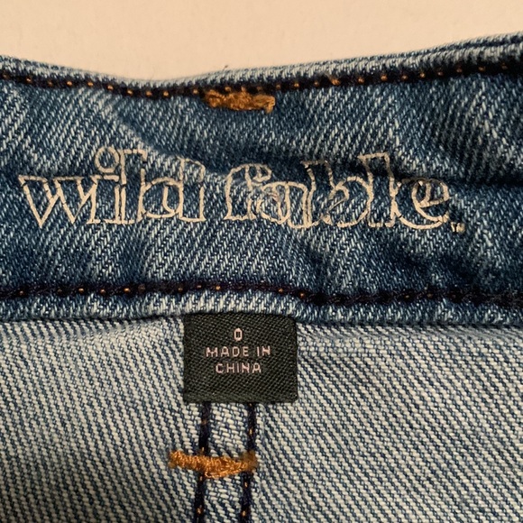 size 0 high rise shorts: wild fable (target brand) - Picture 3 of 4